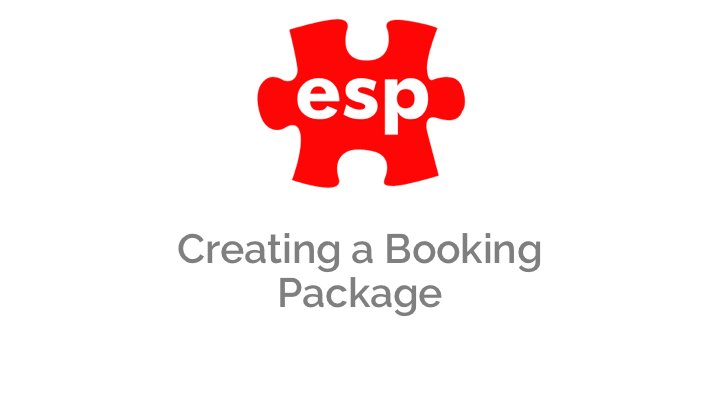 How Do I Guide - V6 Creating Booking Packages