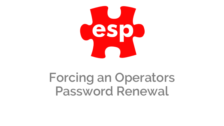 How Do I Guide - Forcing Password Renewal